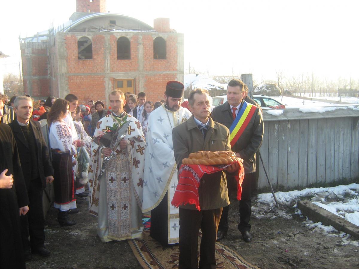 Primirea P.S.Calinic Botoșăneanul  în parohie .