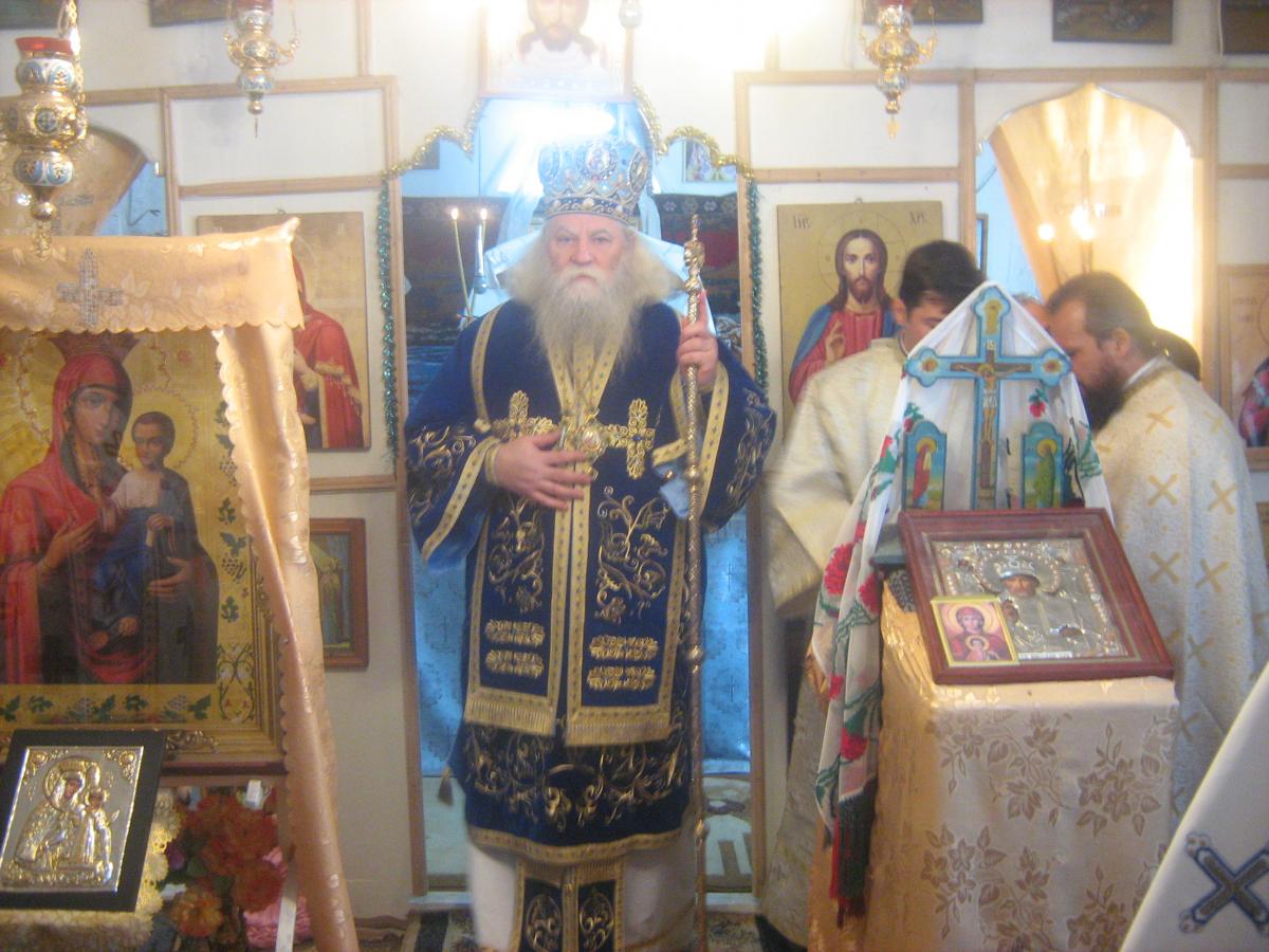 Ultima slujbă în parohie .