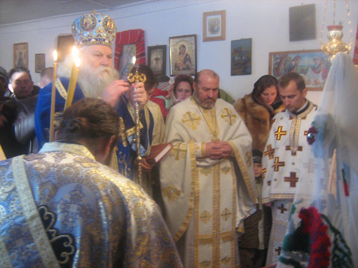 Ultima slujbă în parohie .