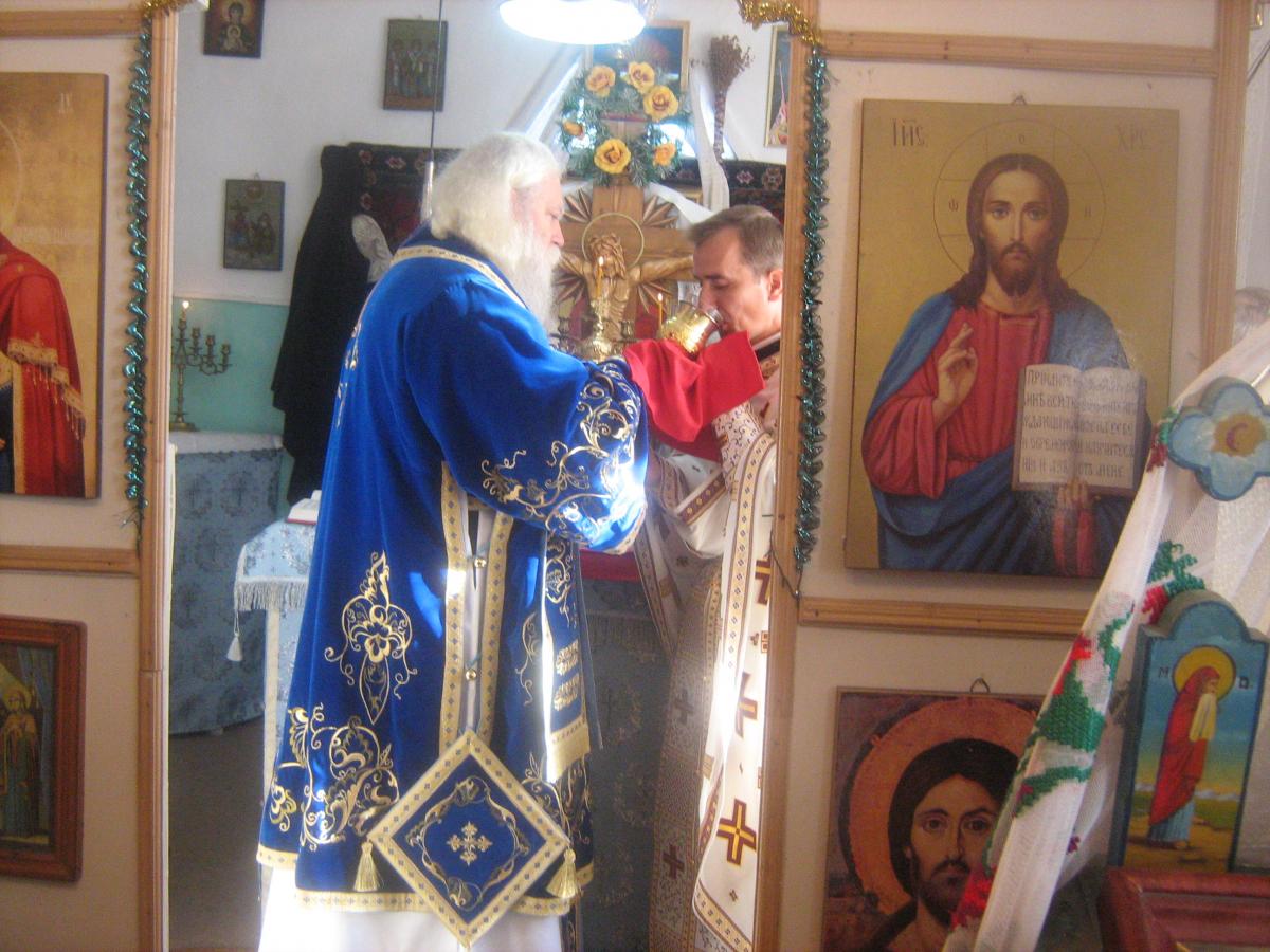 Ultima slujbă în parohie .