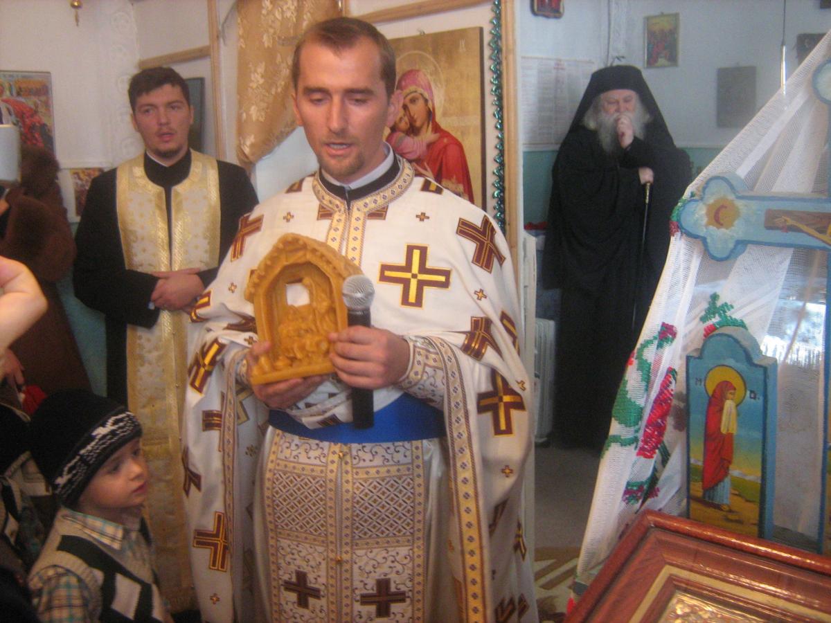 Ultima slujbă în parohie .