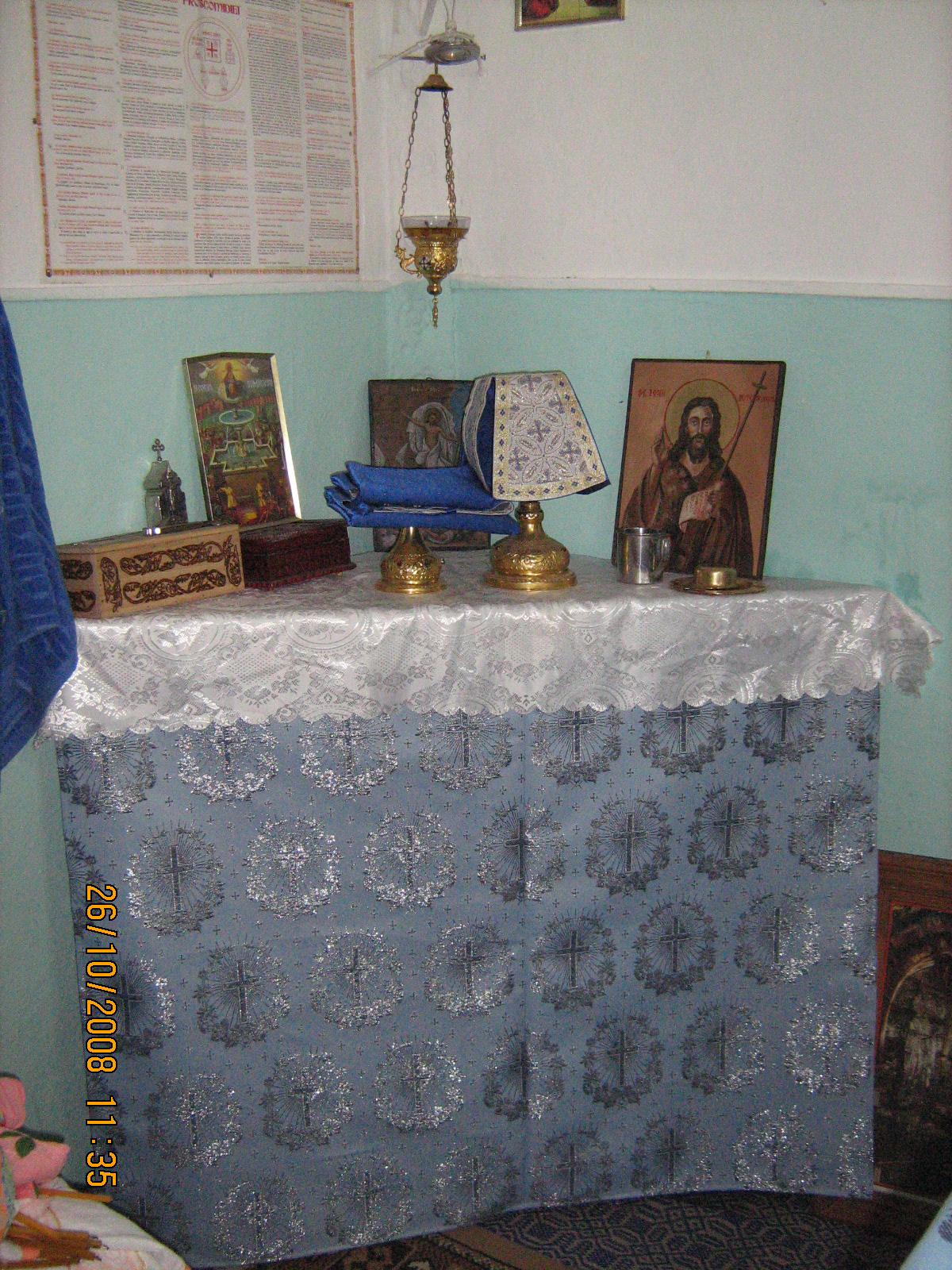 Veșminte noi la Proscomodiar .